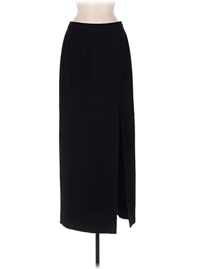 Pre-owned Jcrew Wool Skirt In Black