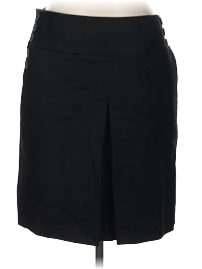 Pre-owned Jcrew Wool Skirt In Black