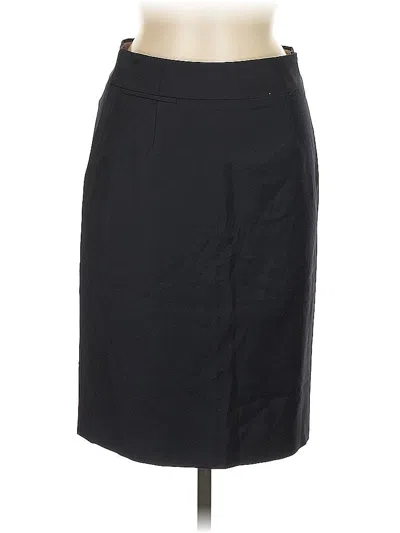 Pre-owned Jcrew Wool Skirt In Blue