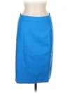 Jcrew Wool Skirt In Blue