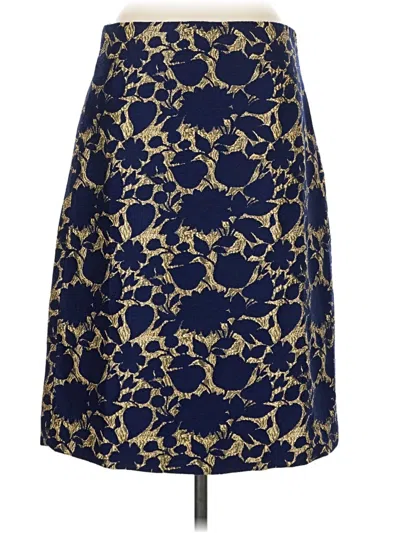 Jcrew Wool Skirt In Blue