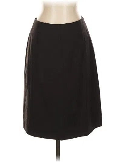 Pre-owned Jcrew Wool Skirt In Brown