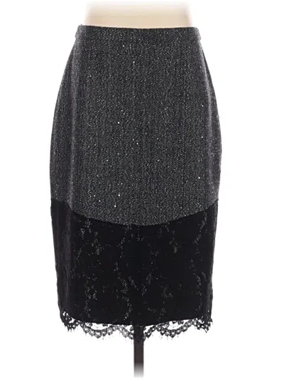 Jcrew Wool Skirt In Gray