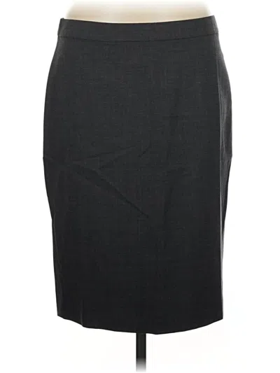 Jcrew Wool Skirt In Gray