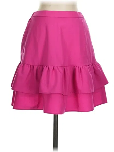 Jcrew Wool Skirt In Pink
