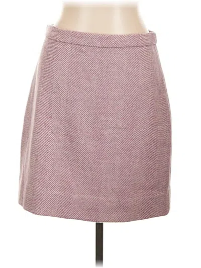 Jcrew Wool Skirt In Pink