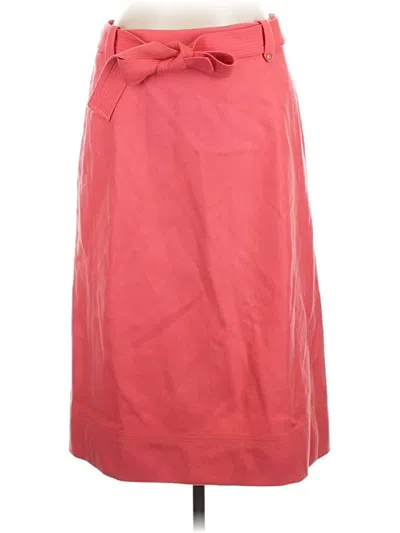 Jcrew Wool Skirt In Red