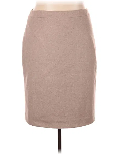 Jcrew Wool Skirt In Tan
