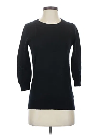 Pre-owned Jcrew Wool Sweater In Black