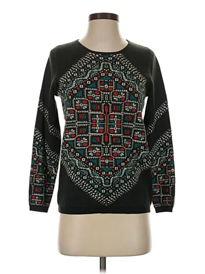 Pre-owned Jcrew Wool Sweater In Black