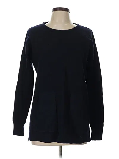 Pre-owned Jcrew Wool Sweater In Black