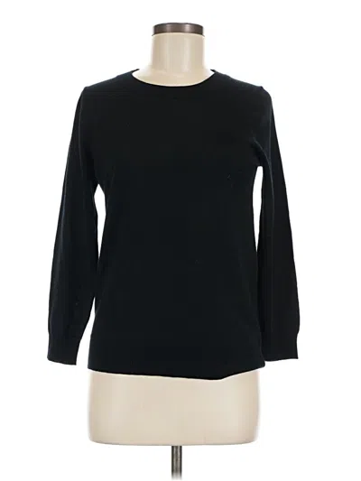 Pre-owned Jcrew Wool Sweater In Black