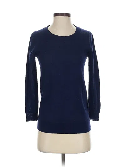 Pre-owned Jcrew Wool Sweater In Blue