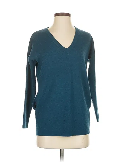 Pre-owned Jcrew Wool Sweater In Blue