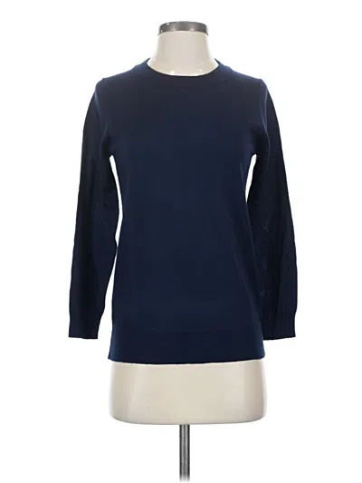 Pre-owned Jcrew Wool Sweater In Blue