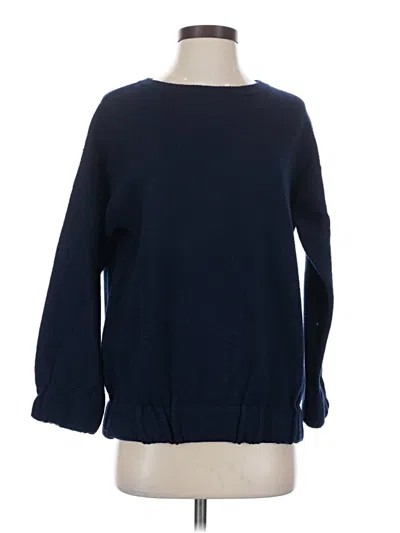 Pre-owned Jcrew Wool Sweater In Blue
