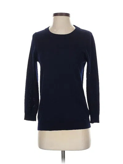 Pre-owned Jcrew Wool Sweater In Blue