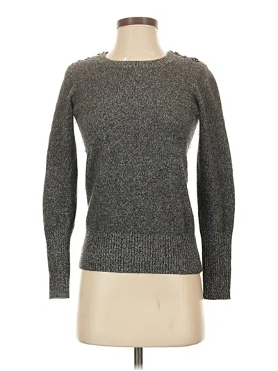 Pre-owned Jcrew Wool Sweater In Gray