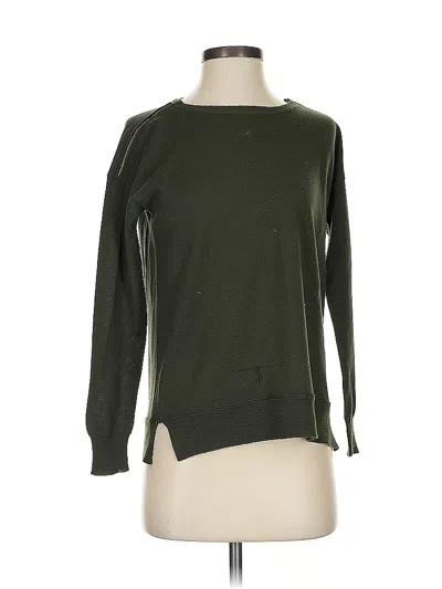 Pre-owned Jcrew Wool Sweater In Green