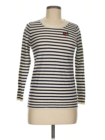 Pre-owned Jcrew Wool Sweater In Ivory