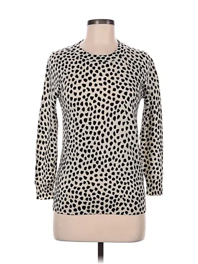 Pre-owned Jcrew Wool Sweater In Ivory