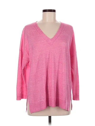 Pre-owned Jcrew Wool Sweater In Pink