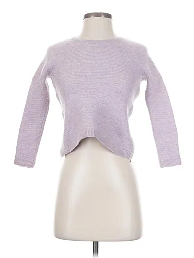 Pre-owned Jcrew Wool Sweater In Purple
