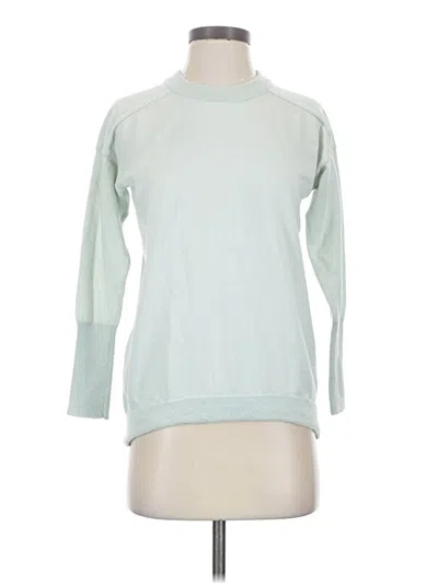 Pre-owned Jcrew Wool Sweater In Teal