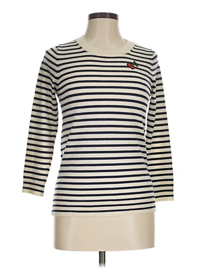 Pre-owned Jcrew Wool Sweater In White