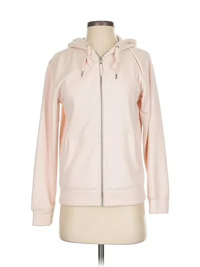 Pre-owned Jcrew Zip Up Hoodie In Pink