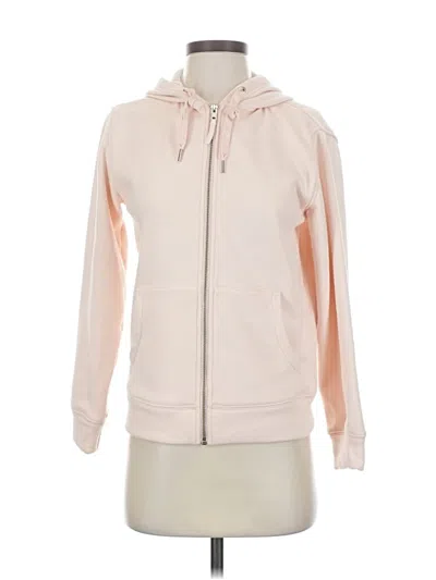 Pre-owned Jcrew Zip Up Hoodie In Pink