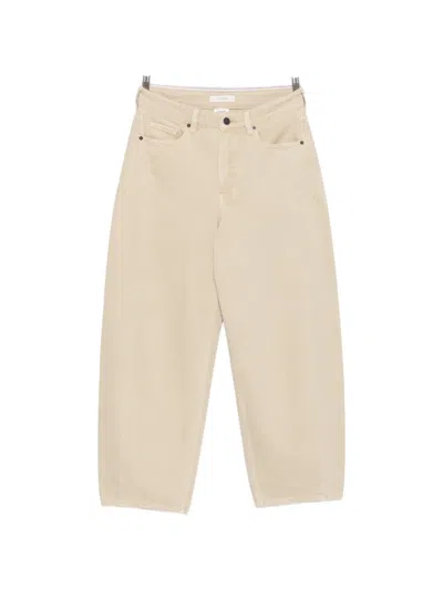Jcsophie Pita Zip-up Straight-leg Jeans In Neutral