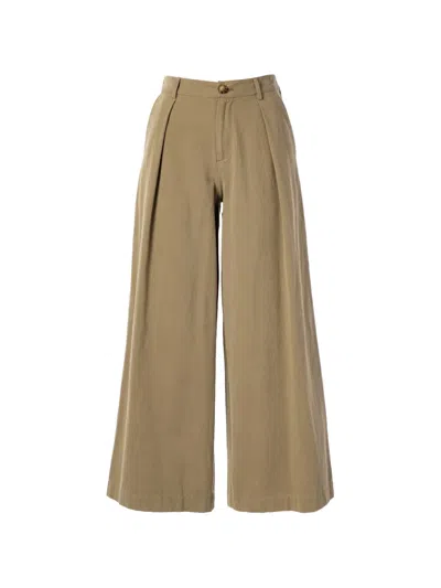 Jcsophie Pleated Palazzo Pants In Neutral