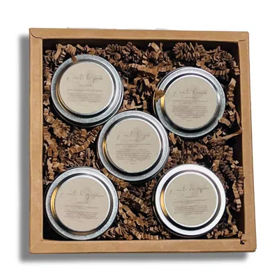 Je Mérite (i Deserve) White I Deserve Affirmation - Love, Peace, Rest, Healing, And Joy Candle Gift Set