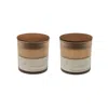 Je Mérite (i Deserve) White I Deserve Love & Joy 8 oz Candle Gift Set