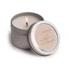 Je Mérite (i Deserve) White Je Mérite Du Repos, I Deserve Rest Affirmation Candle - Travel Size In White