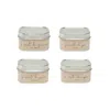 Je Mérite (i Deserve) White Peaceful Restoration Wax Melt Set - Healing, Rest, Peace, And Joy In Neutral