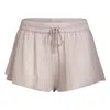 Je Mérite (i Deserve) Women's Pink / Purple Donna Silk Chiffon Tap Short In Blush Pink In Pink/purple