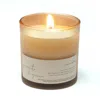 Je Mérite (i Deserve) White Je Mérite Un Refuge, I Deserve Sanctuary Affirmation Candle In White
