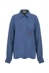 Je Te Veux Linen Ocean Shirt