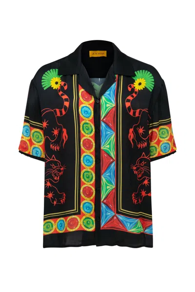 Je Te Veux Men's Baekho Shirt - Multicolour