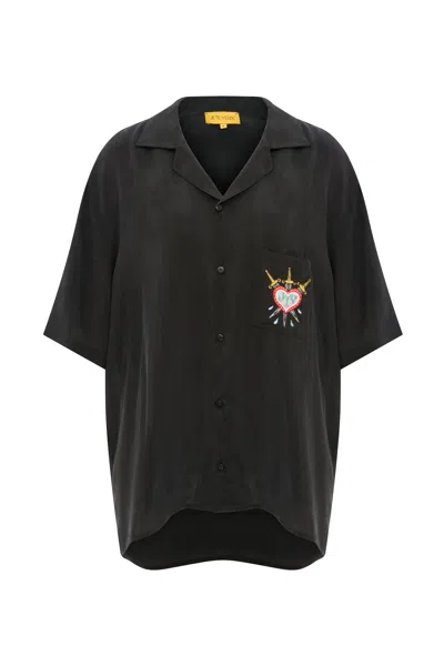 Je Te Veux Men's Black Trio Of Swords Shirt