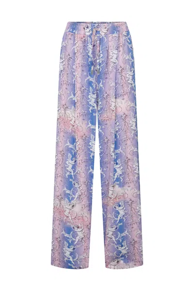 Je Te Veux Men's Pink / Purple / Blue Angel Pant
