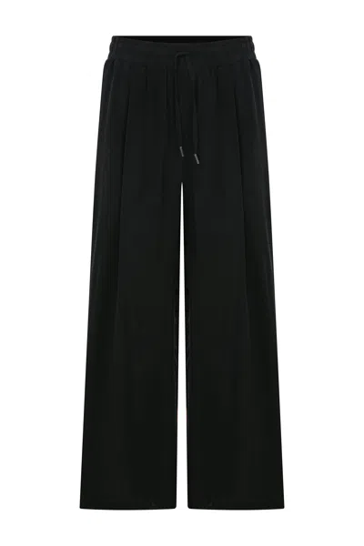 Je Te Veux Men's Sun Down Vice Drawstring  Pants - Black