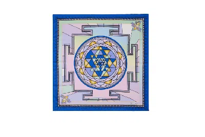 Je Te Veux Men's Yantra Lilac Scarf In Purple