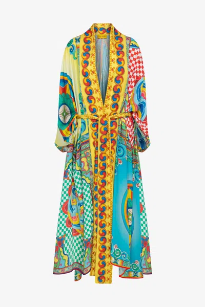 Je Te Veux Women's Dynasty Kimono  -  Multicolour
