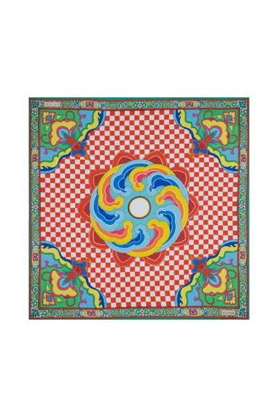 Je Te Veux Women's Gukbo Korean Temple Art Scarf - Multicolour