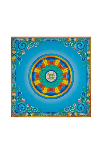 Je Te Veux Women's Samsaeg Temple Motif Scarf - Multicolour