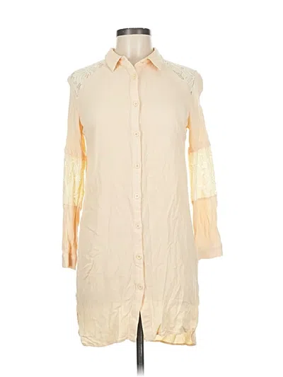 Pre-owned Jealous Tomato 3/4 Sleeve Blouse In White