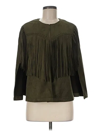 Pre-owned Jealous Tomato Cardigan Sweater In Green